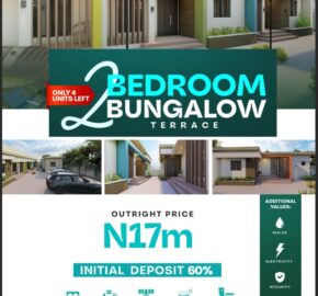 2 BEDROOM TERRACE BUNGALOW IN GWAGWALADA