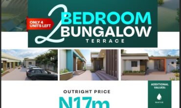 2 BEDROOM TERRACE BUNGALOW IN GWAGWALADA